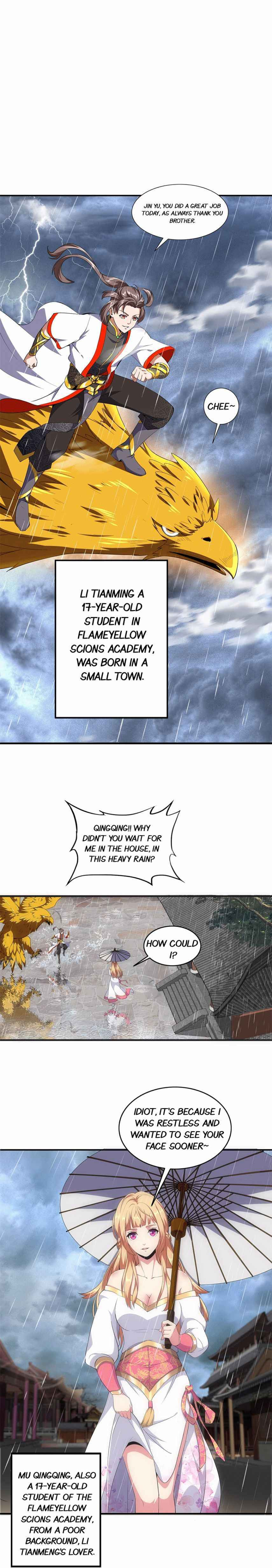 The First Greatest Eternal God (Colored) Chapter 1 page 3 - 