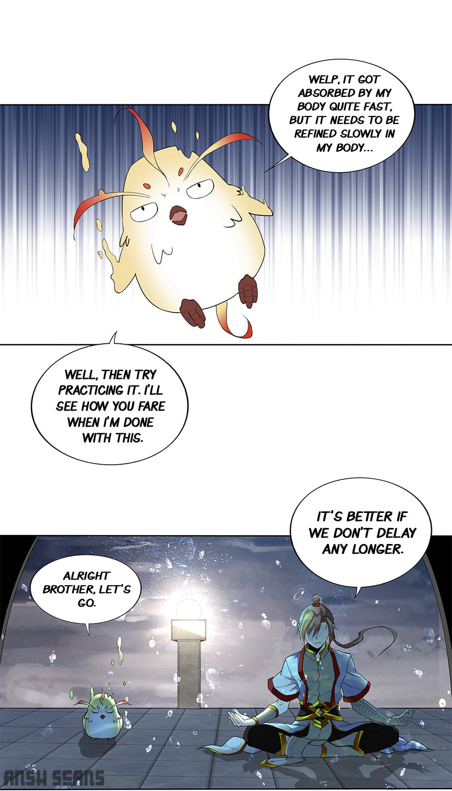 The First Greatest Eternal God (Colored) Chapter 13 page 18 - 