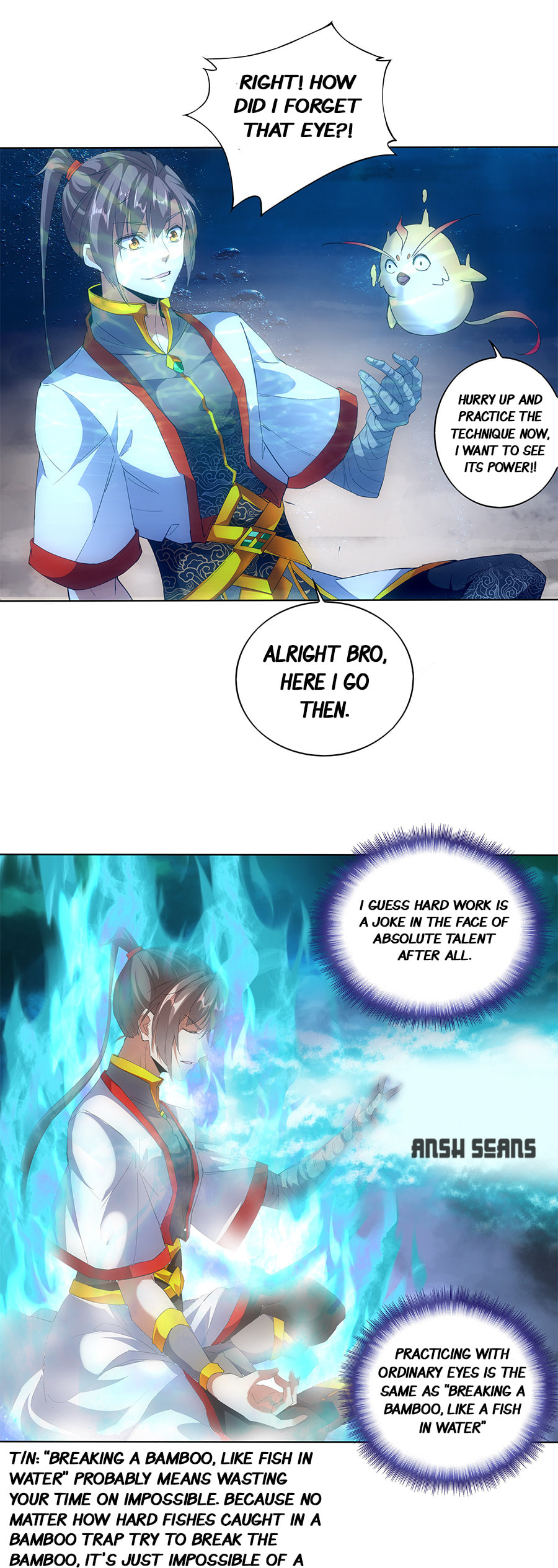 The First Greatest Eternal God (Colored) Chapter 13 page 21 - 