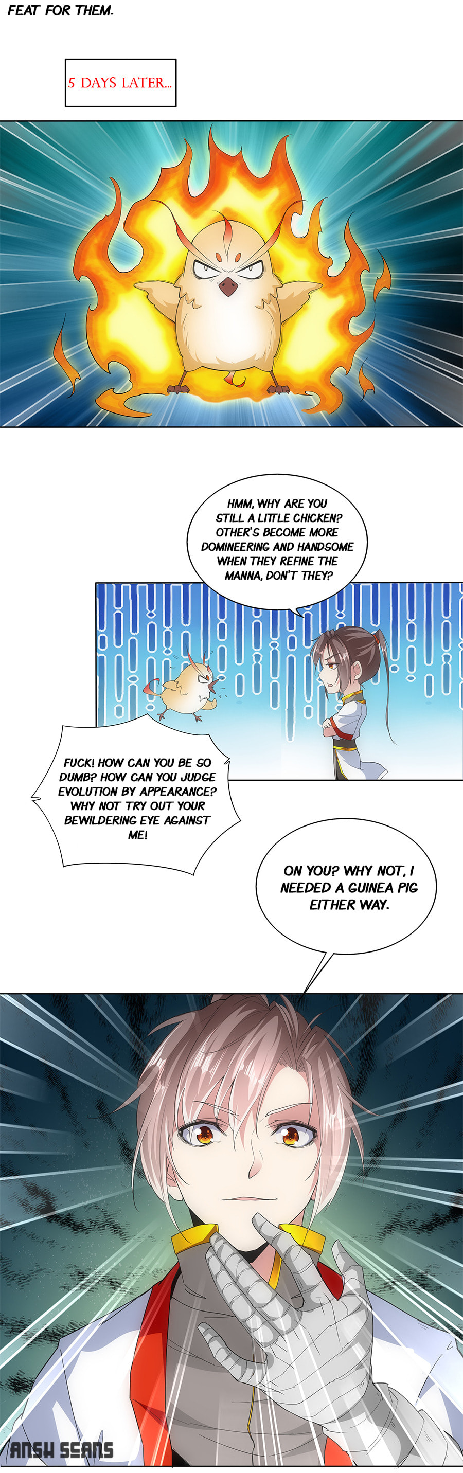 The First Greatest Eternal God (Colored) Chapter 13 page 22 - 
