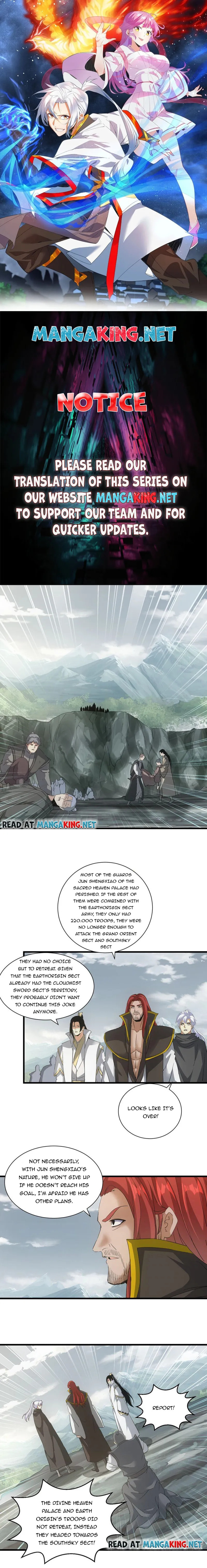 The First Greatest Eternal God (Colored) Chapter 161 page 1 - 