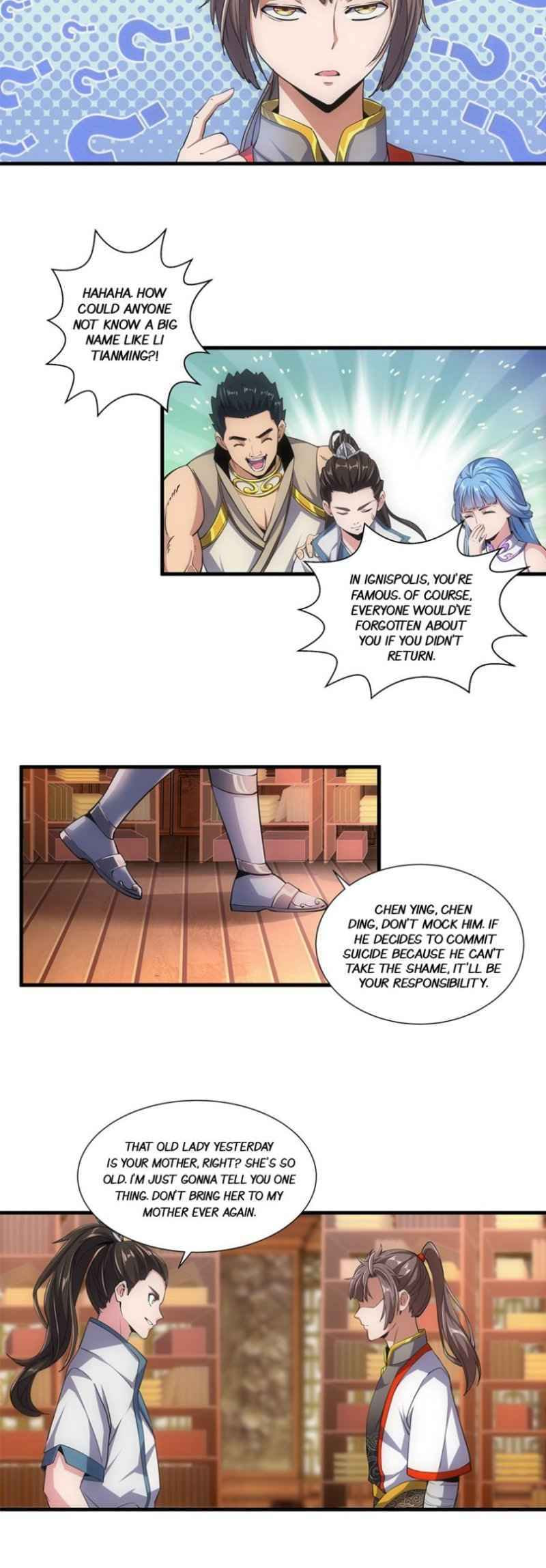 The First Greatest Eternal God (Colored) Chapter 17 page 20 - 