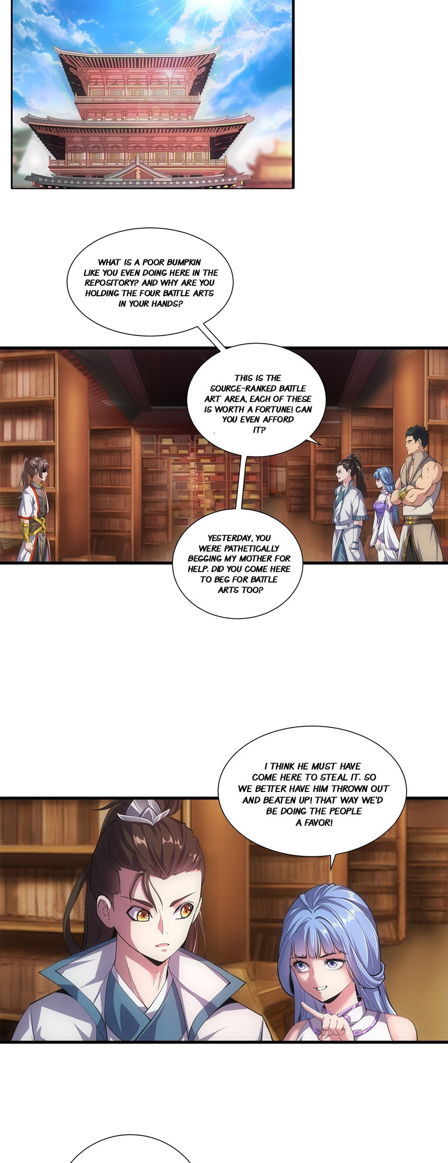 The First Greatest Eternal God (Colored) Chapter 18 page 2 - 