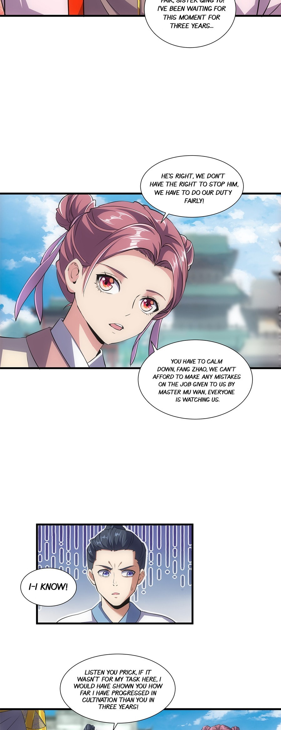 The First Greatest Eternal God (Colored) Chapter 18 page 12 - 