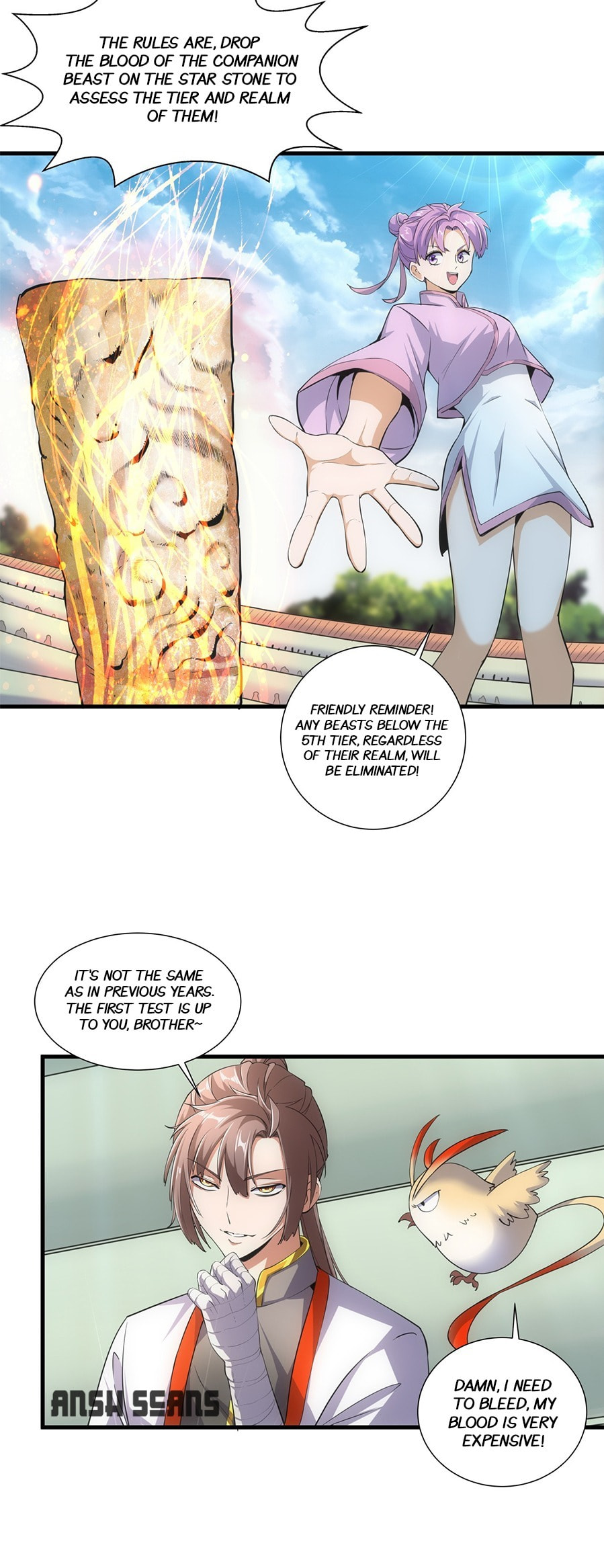 The First Greatest Eternal God (Colored) Chapter 18 page 17 - 