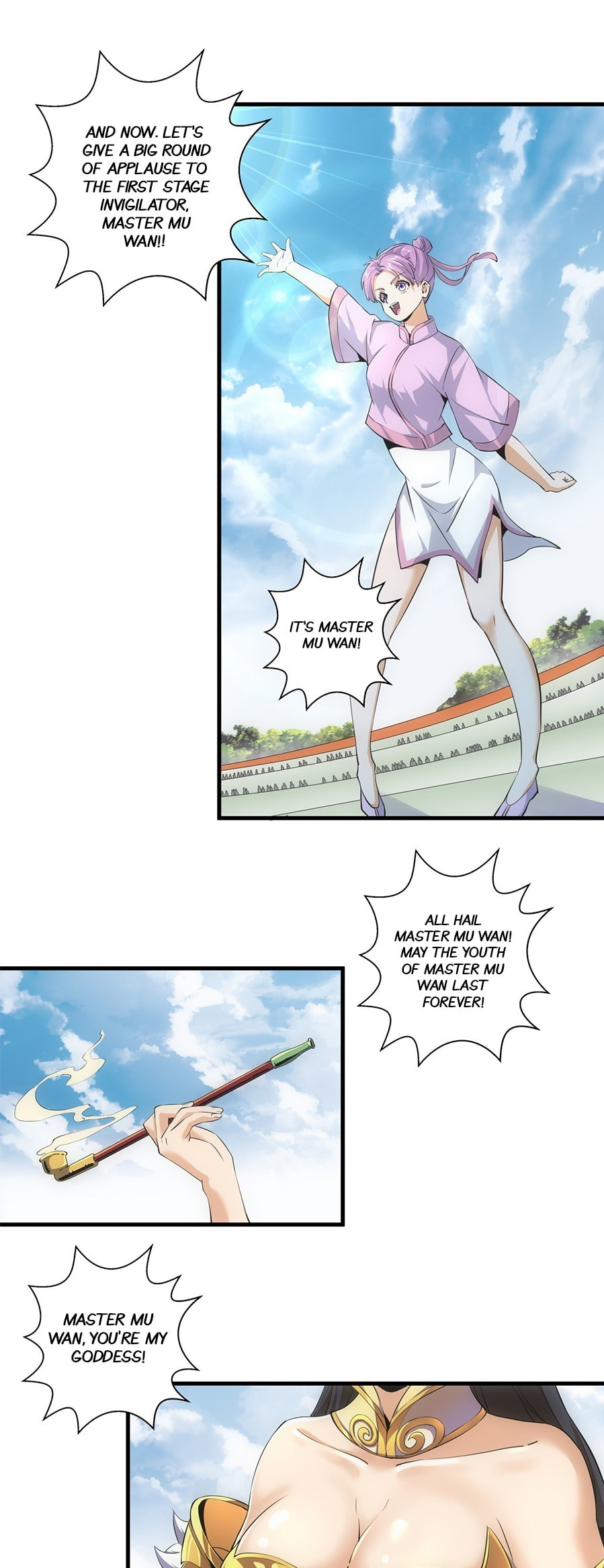 The First Greatest Eternal God (Colored) Chapter 18 page 18 - 