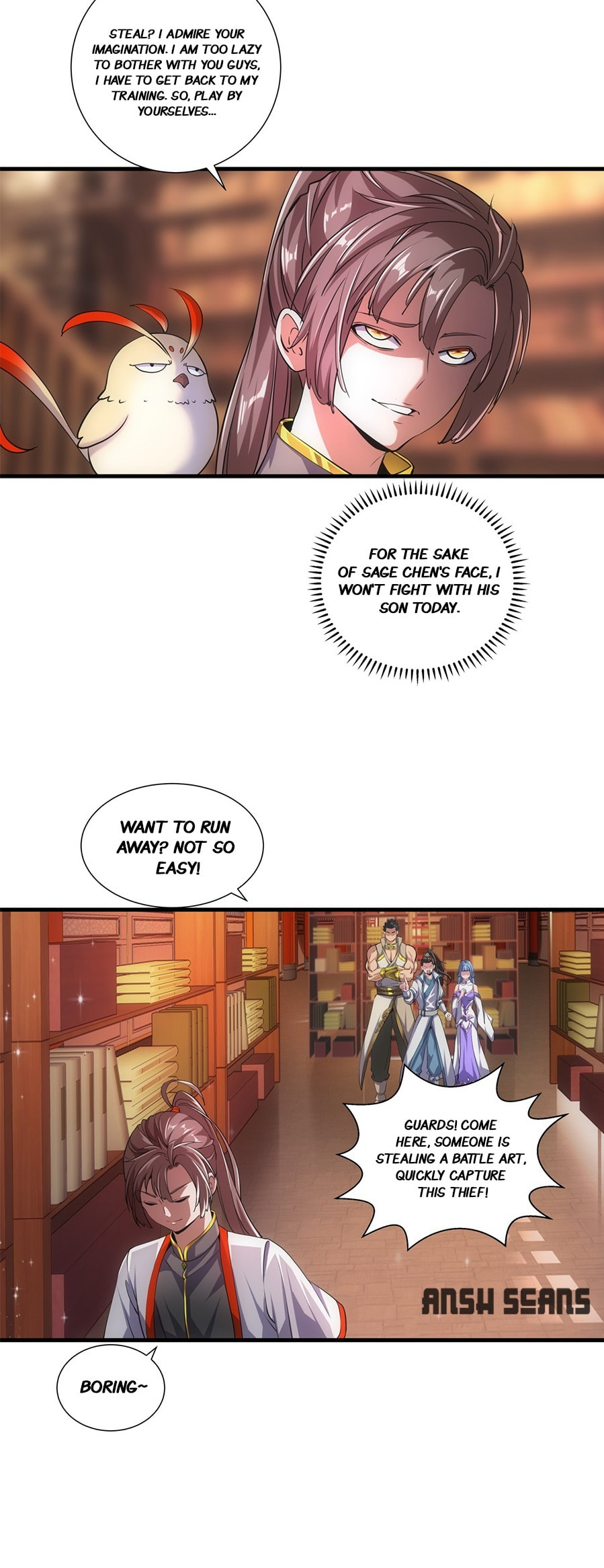 The First Greatest Eternal God (Colored) Chapter 18 page 3 - 