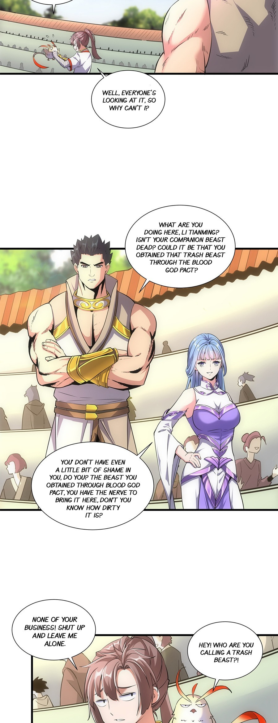 The First Greatest Eternal God (Colored) Chapter 18 page 21 - 