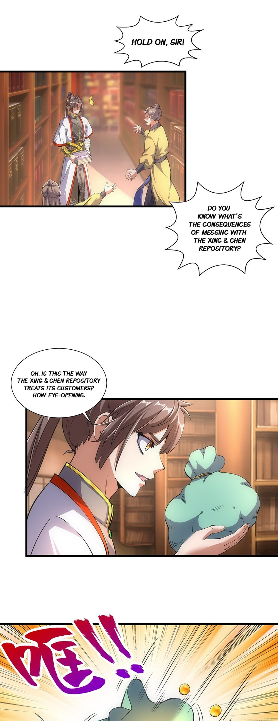 The First Greatest Eternal God (Colored) Chapter 18 page 4 - 