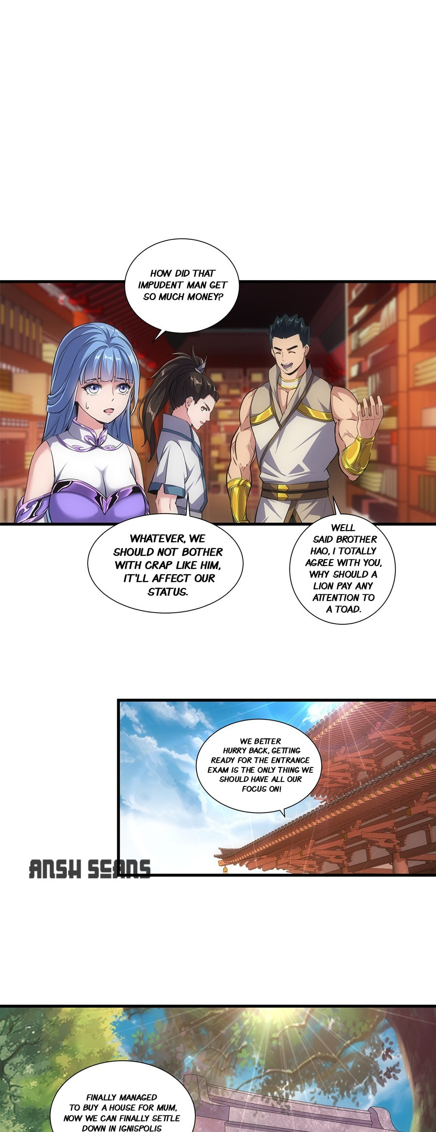 The First Greatest Eternal God (Colored) Chapter 18 page 6 - 