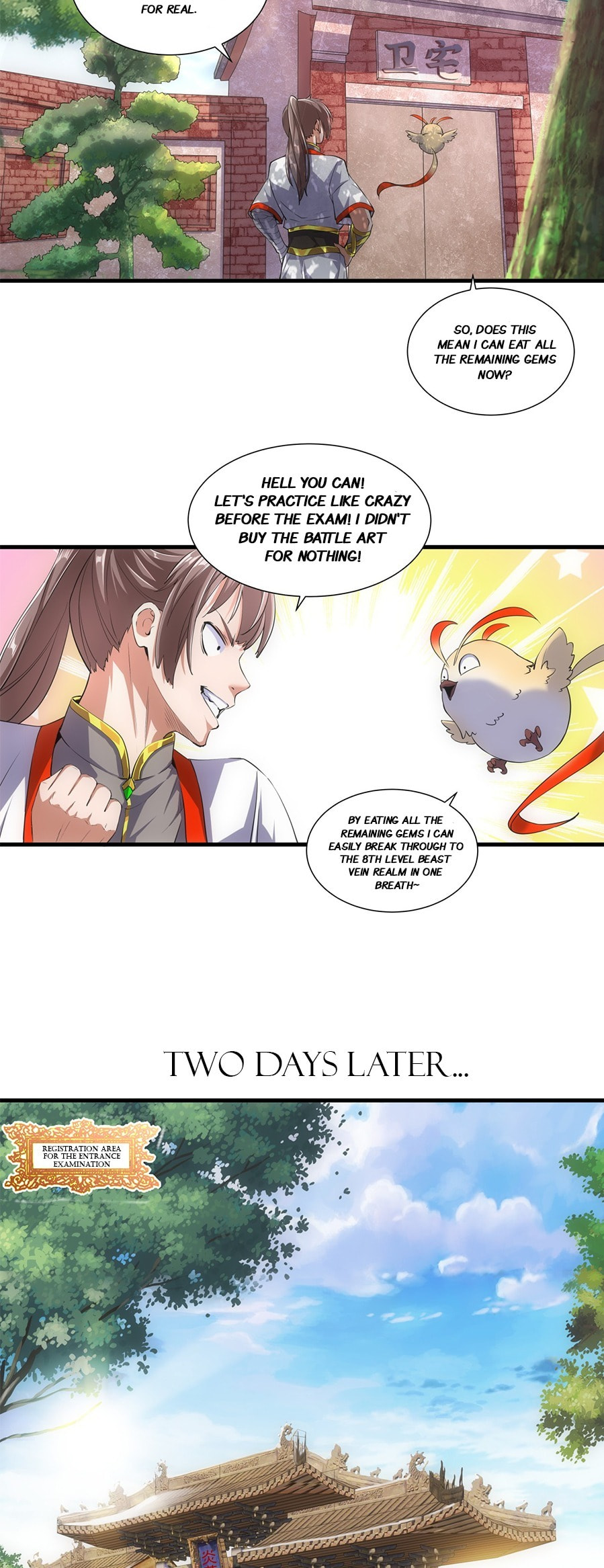 The First Greatest Eternal God (Colored) Chapter 18 page 7 - 