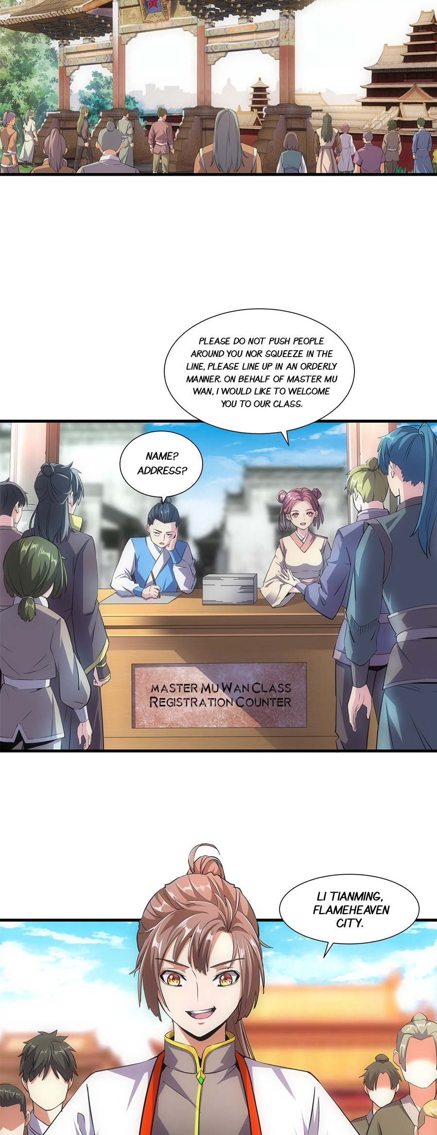 The First Greatest Eternal God (Colored) Chapter 18 page 8 - 