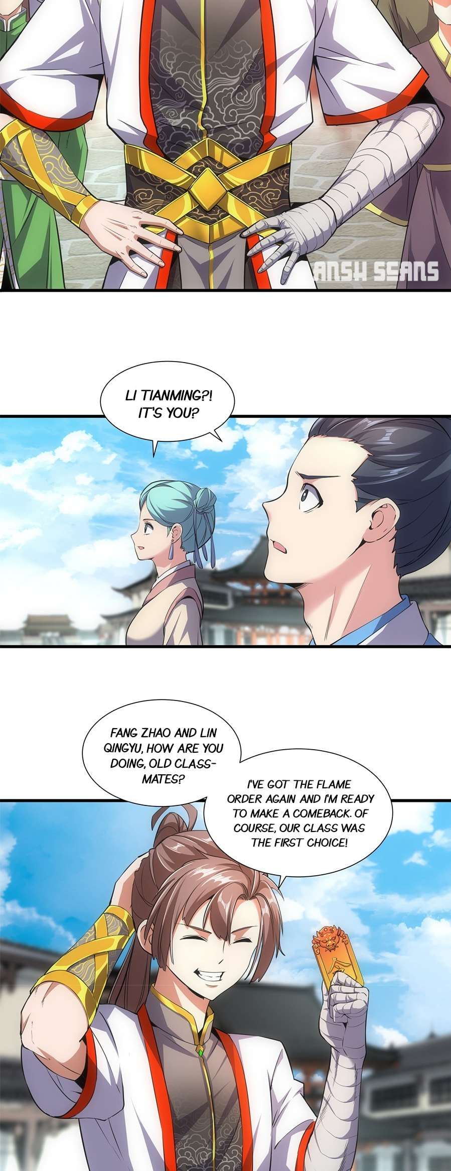The First Greatest Eternal God (Colored) Chapter 18 page 9 - 