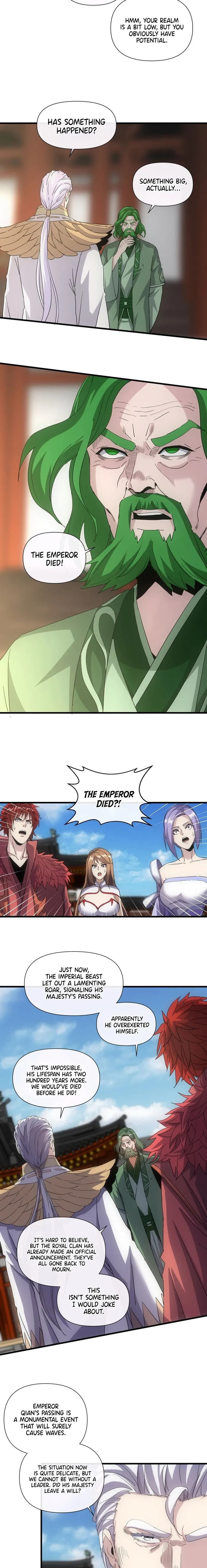 The First Greatest Eternal God (Colored) Chapter 183 page 8 - 