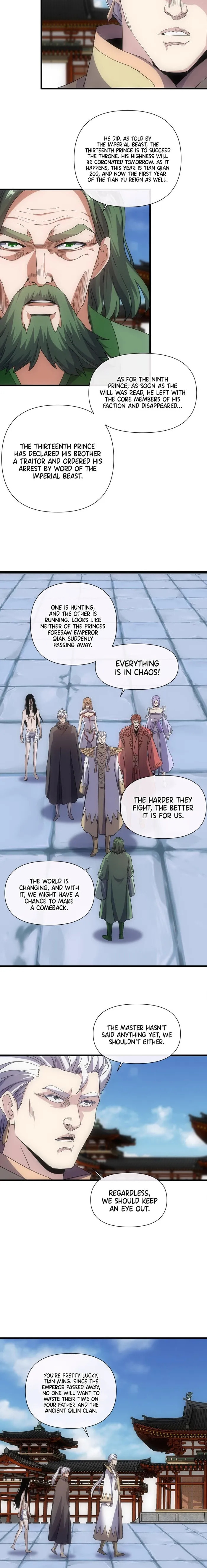 The First Greatest Eternal God (Colored) Chapter 183 page 9 - 