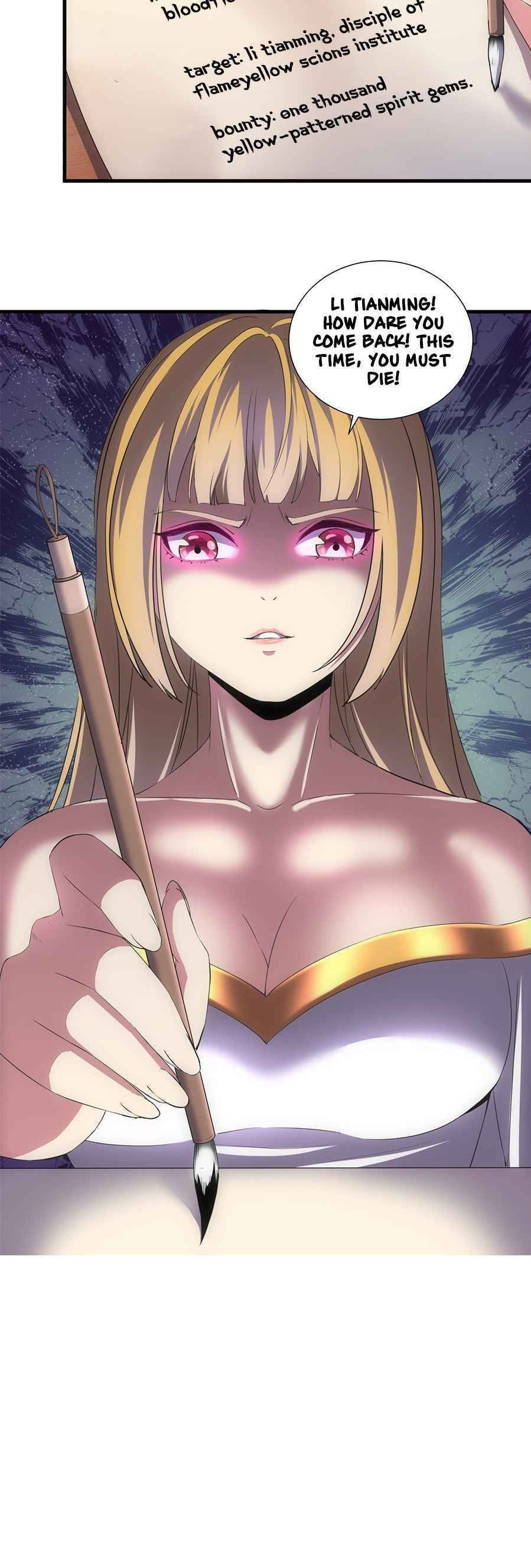The First Greatest Eternal God (Colored) Chapter 20 page 22 - 