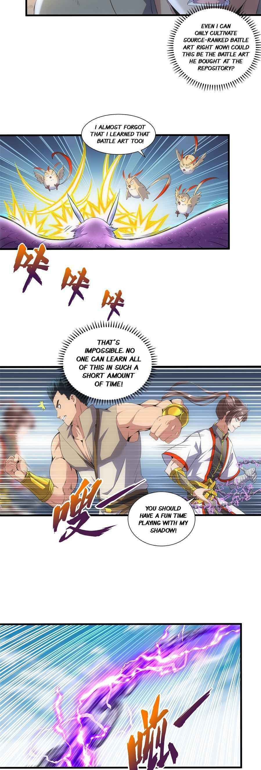 The First Greatest Eternal God (Colored) Chapter 20 page 8 - 