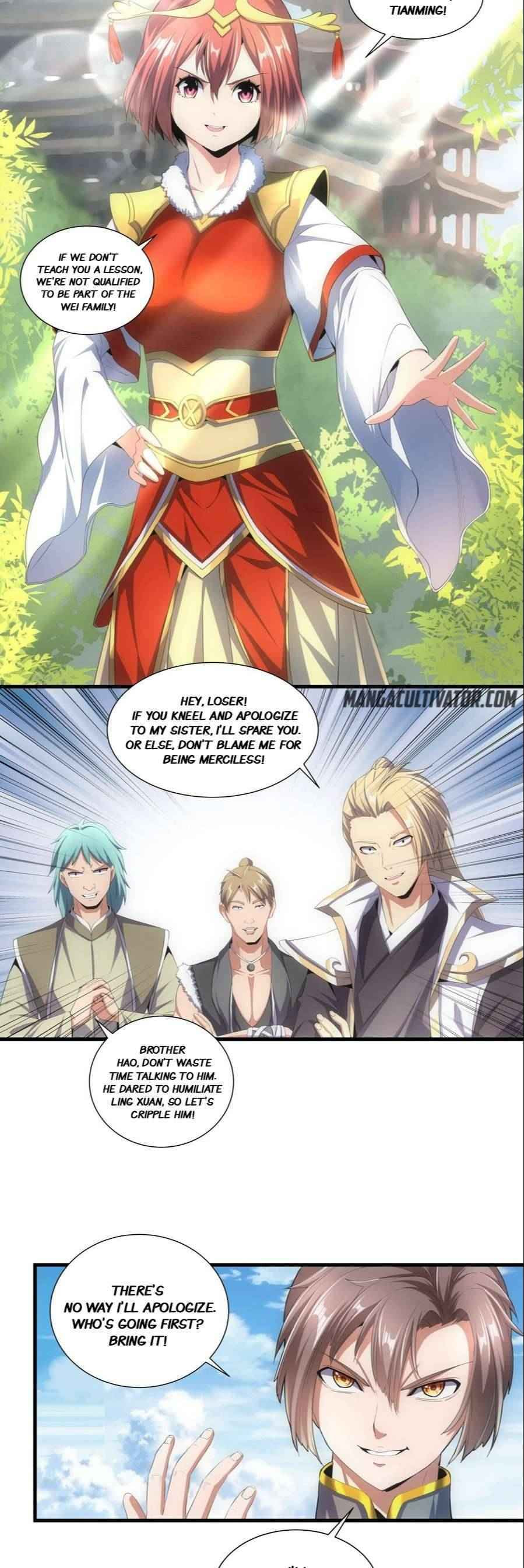 The First Greatest Eternal God (Colored) Chapter 36 page 10 - 