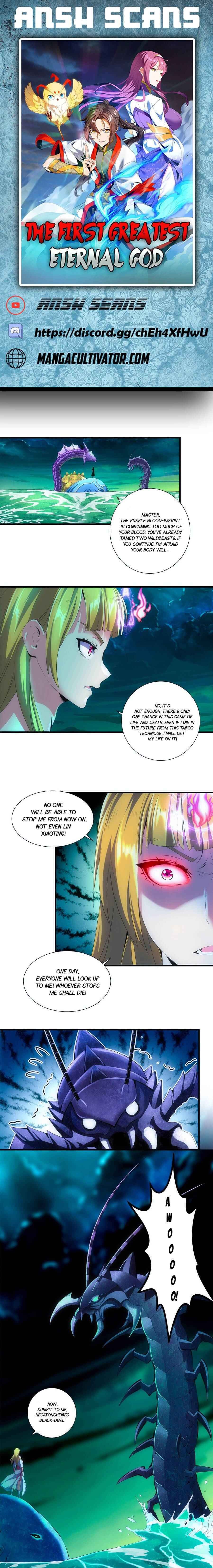 The First Greatest Eternal God (Colored) Chapter 45 page 1 - 