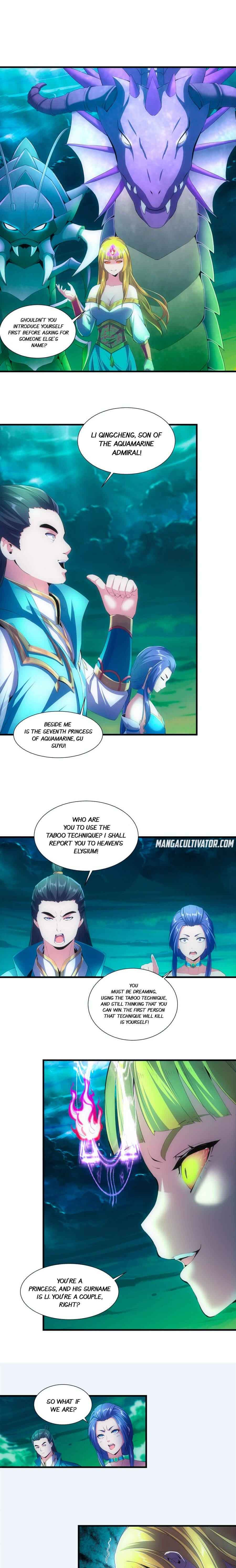 The First Greatest Eternal God (Colored) Chapter 45 page 3 - 
