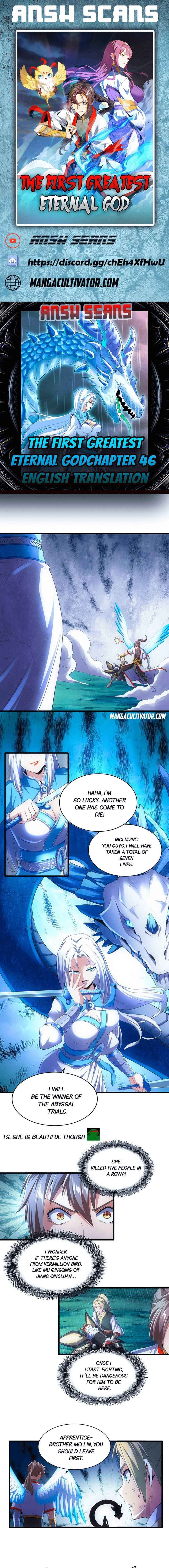 The First Greatest Eternal God (Colored) Chapter 46 page 1 - 