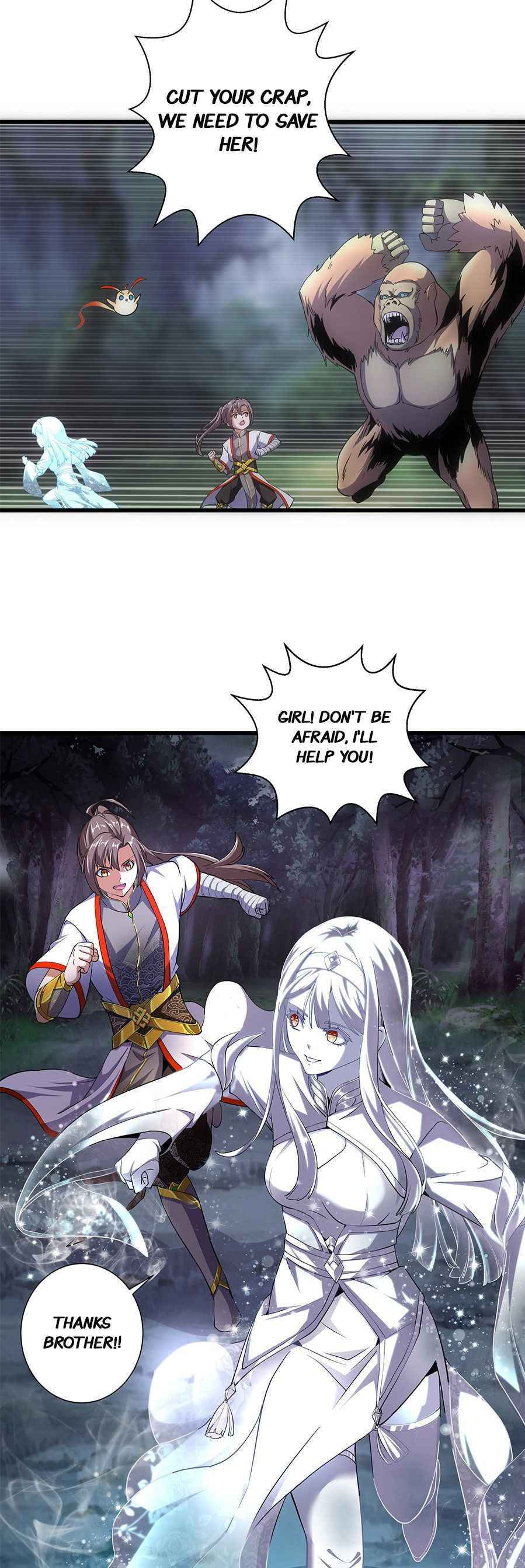 The First Greatest Eternal God (Colored) Chapter 8 page 11 - 