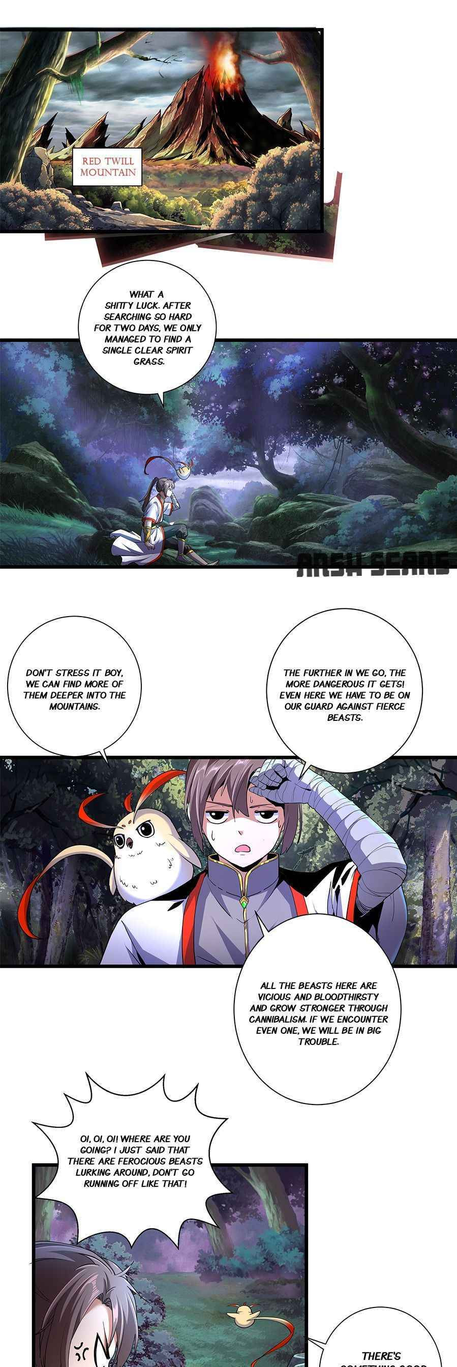 The First Greatest Eternal God (Colored) Chapter 8 page 3 - 