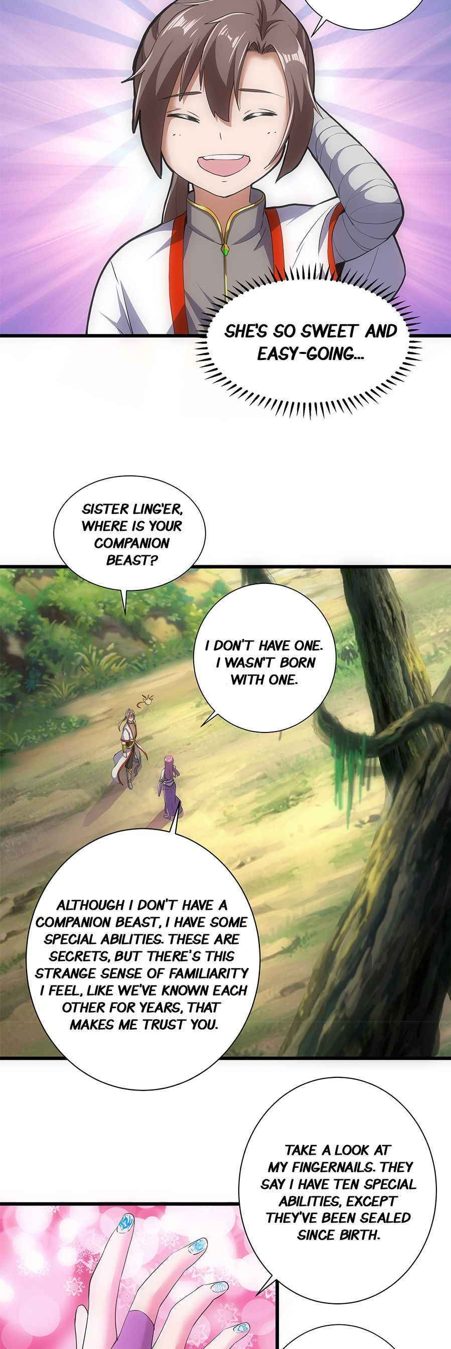 The First Greatest Eternal God (Colored) Chapter 8 page 21 - 