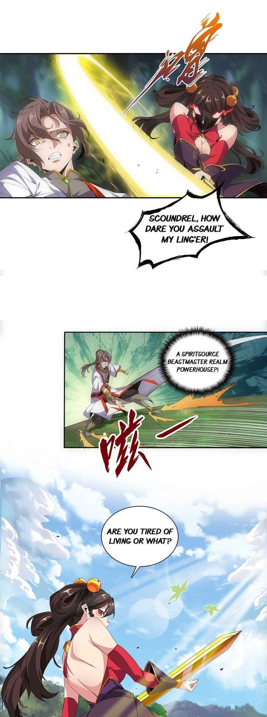 The First Greatest Eternal God (Colored) Chapter 9 page 3 - 