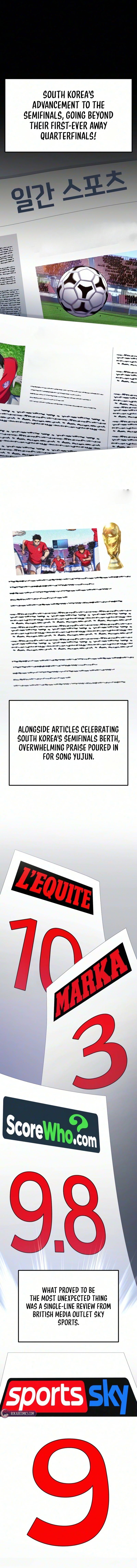 The Genius Midfielder’s Passes are Special Chapter 74 page 19 - 