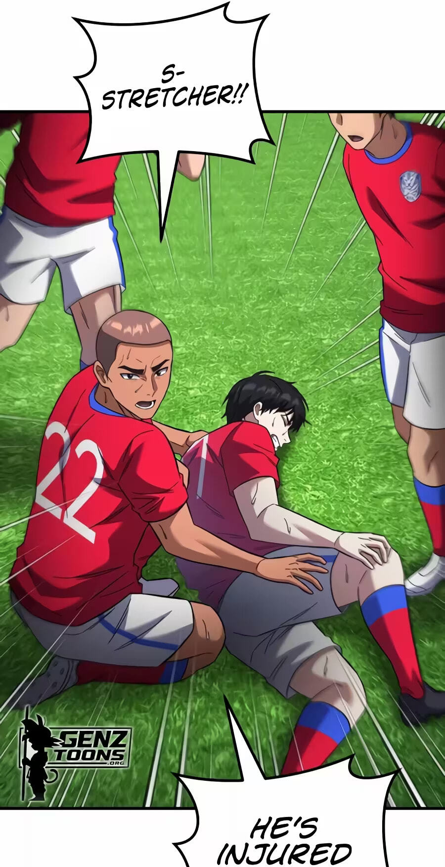 The Genius Midfielder’s Passes are Special Chapter 76 page 110 - 