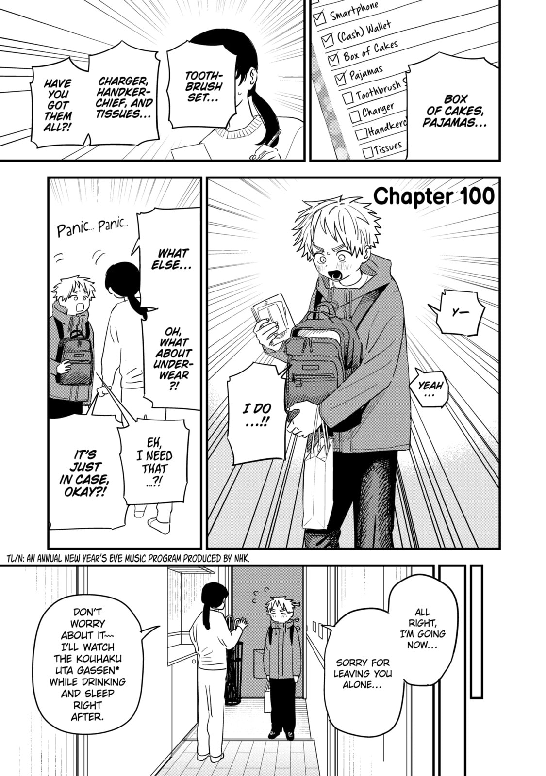 The Girl I Like Forgot Her Glasses Chapter 100.1 page 1 - 