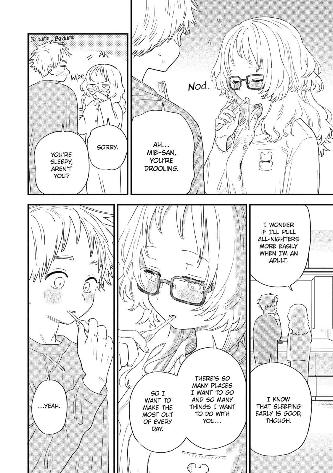 The Girl I Like Forgot Her Glasses Chapter 100.2 page 1 - 