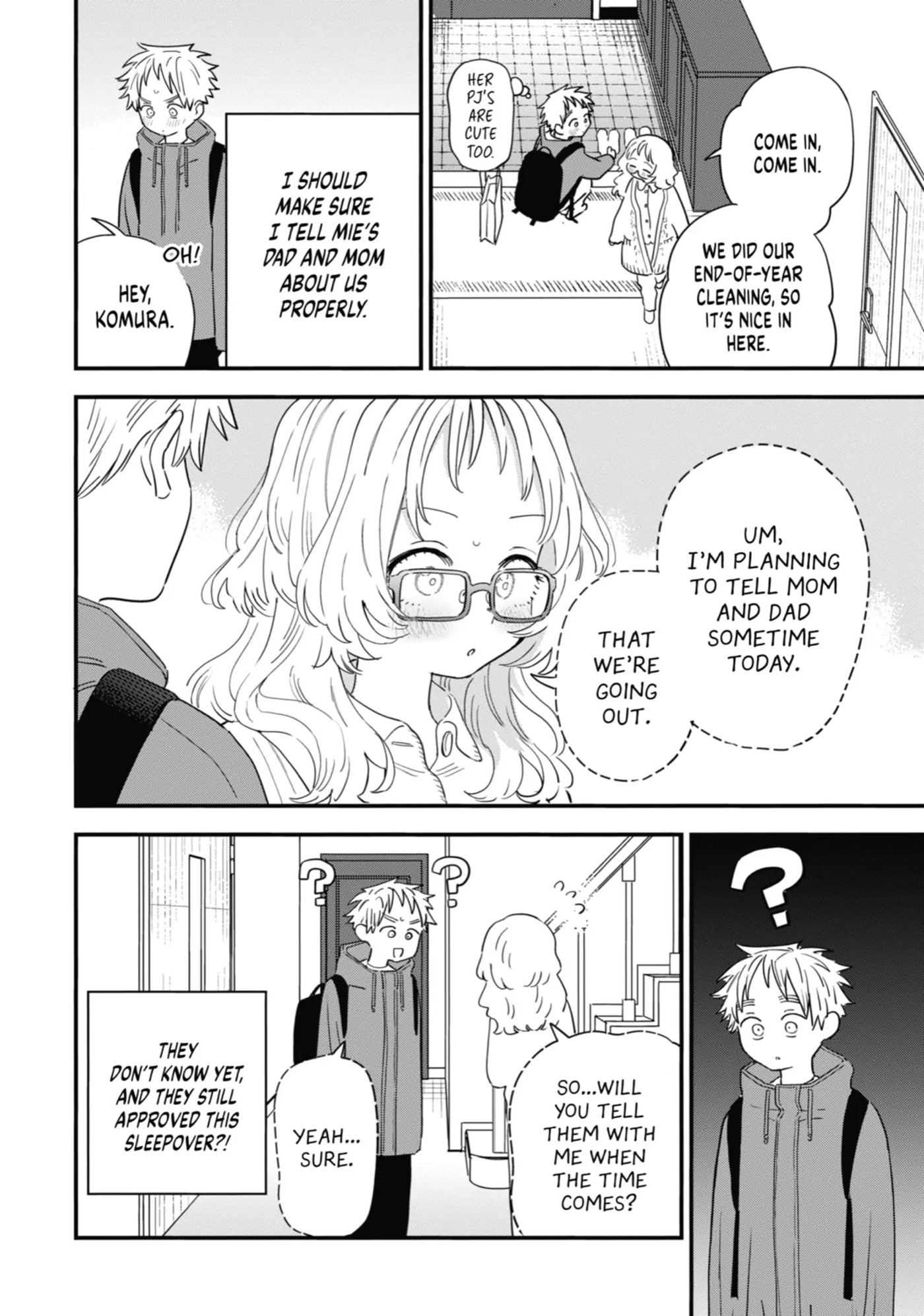 The Girl I Like Forgot Her Glasses Chapter 100 page 4 - 