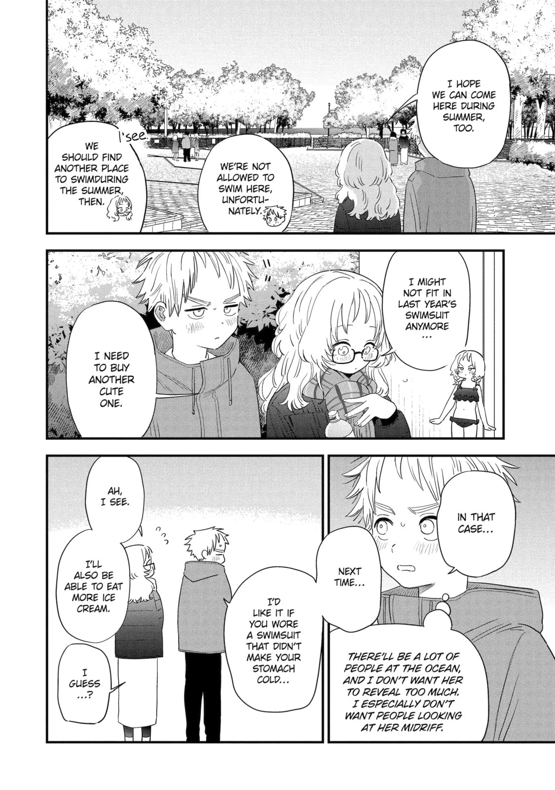 The Girl I Like Forgot Her Glasses Chapter 101.2 page 11 - 