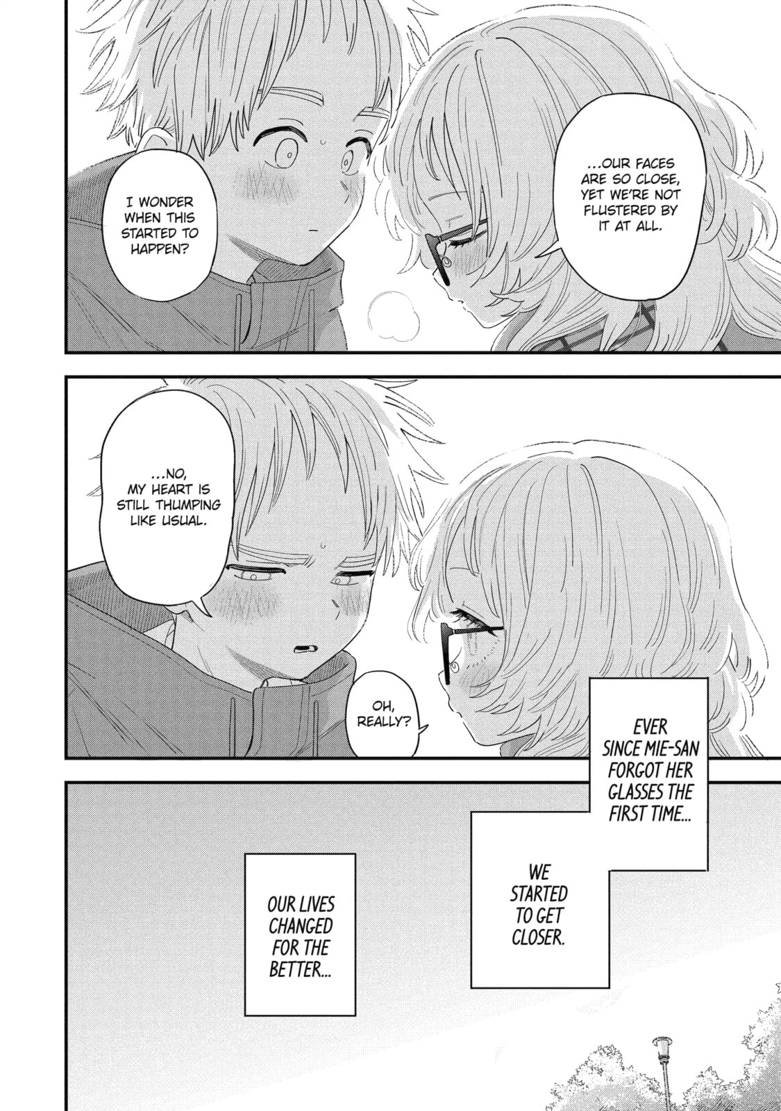 The Girl I Like Forgot Her Glasses Chapter 101.2 page 13 - 