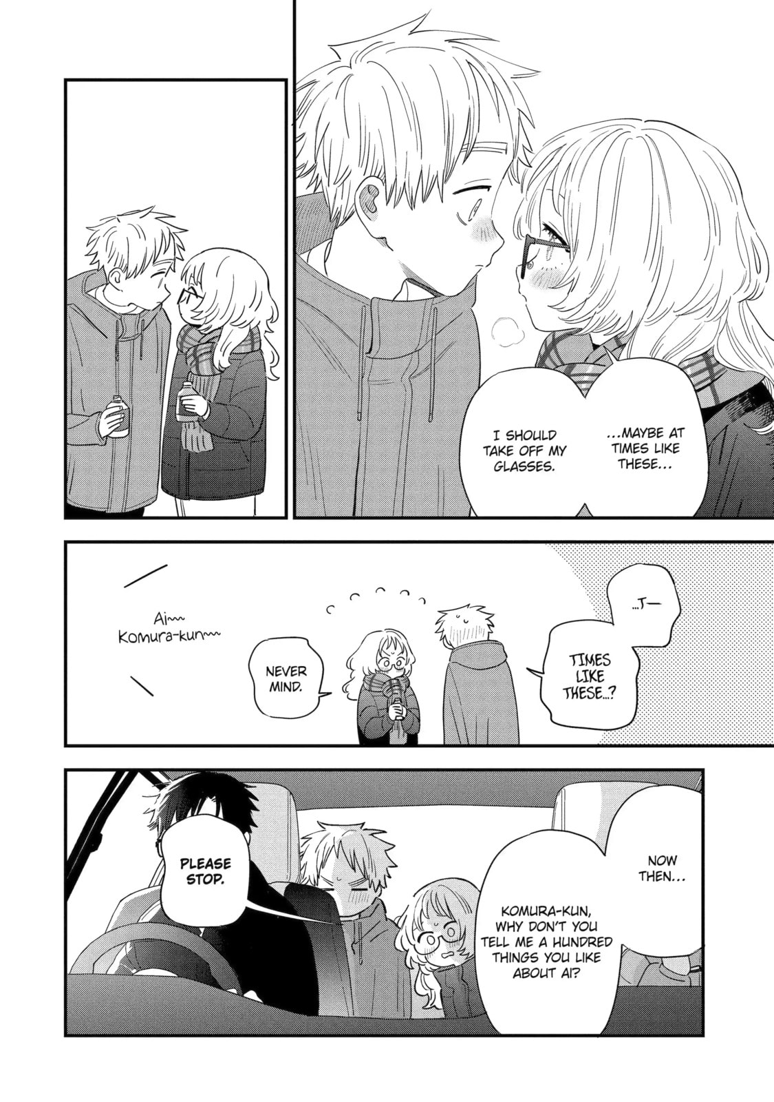 The Girl I Like Forgot Her Glasses Chapter 101.2 page 15 - 