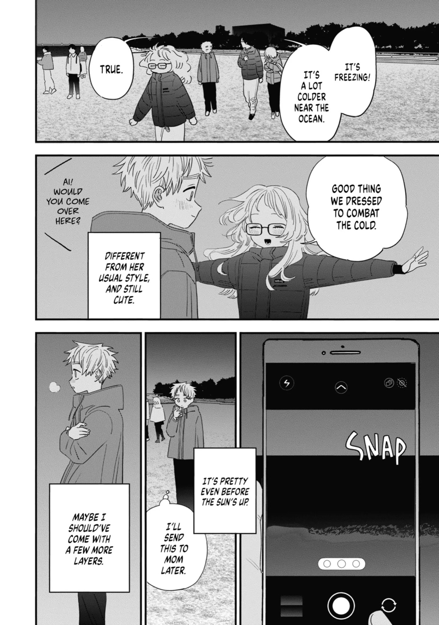 The Girl I Like Forgot Her Glasses Chapter 101 page 13 - 
