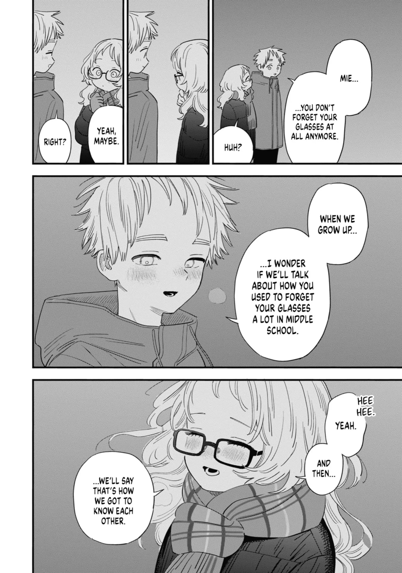 The Girl I Like Forgot Her Glasses Chapter 101 page 15 - 