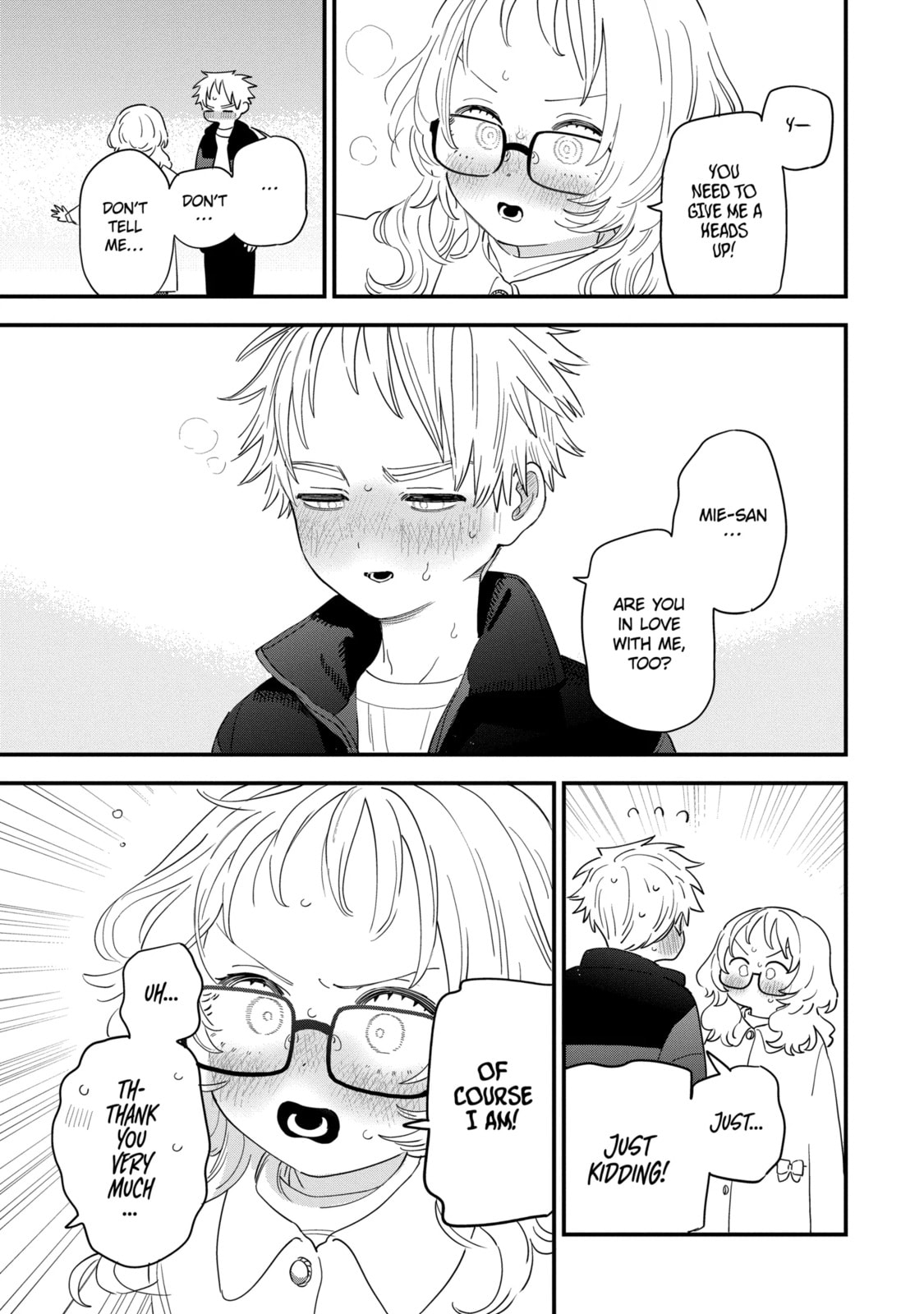 The Girl I Like Forgot Her Glasses Chapter 102.2 page 11 - 