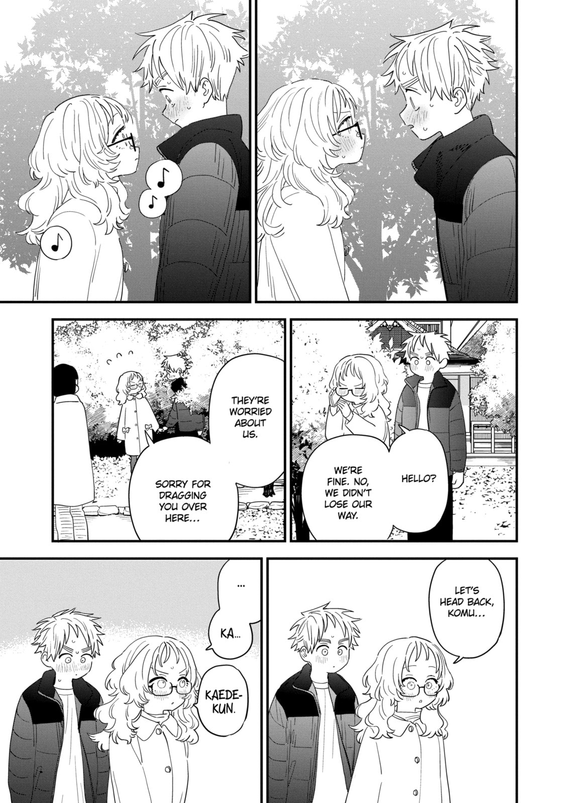 The Girl I Like Forgot Her Glasses Chapter 102.2 page 9 - 