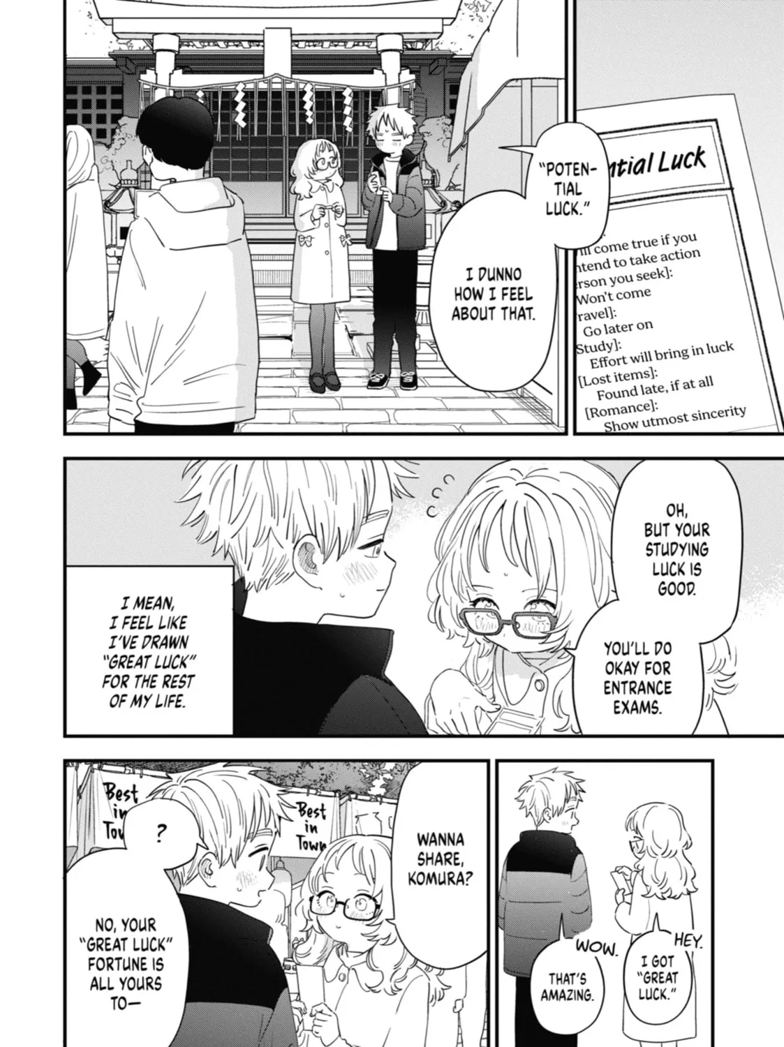 The Girl I Like Forgot Her Glasses Chapter 102 page 13 - 
