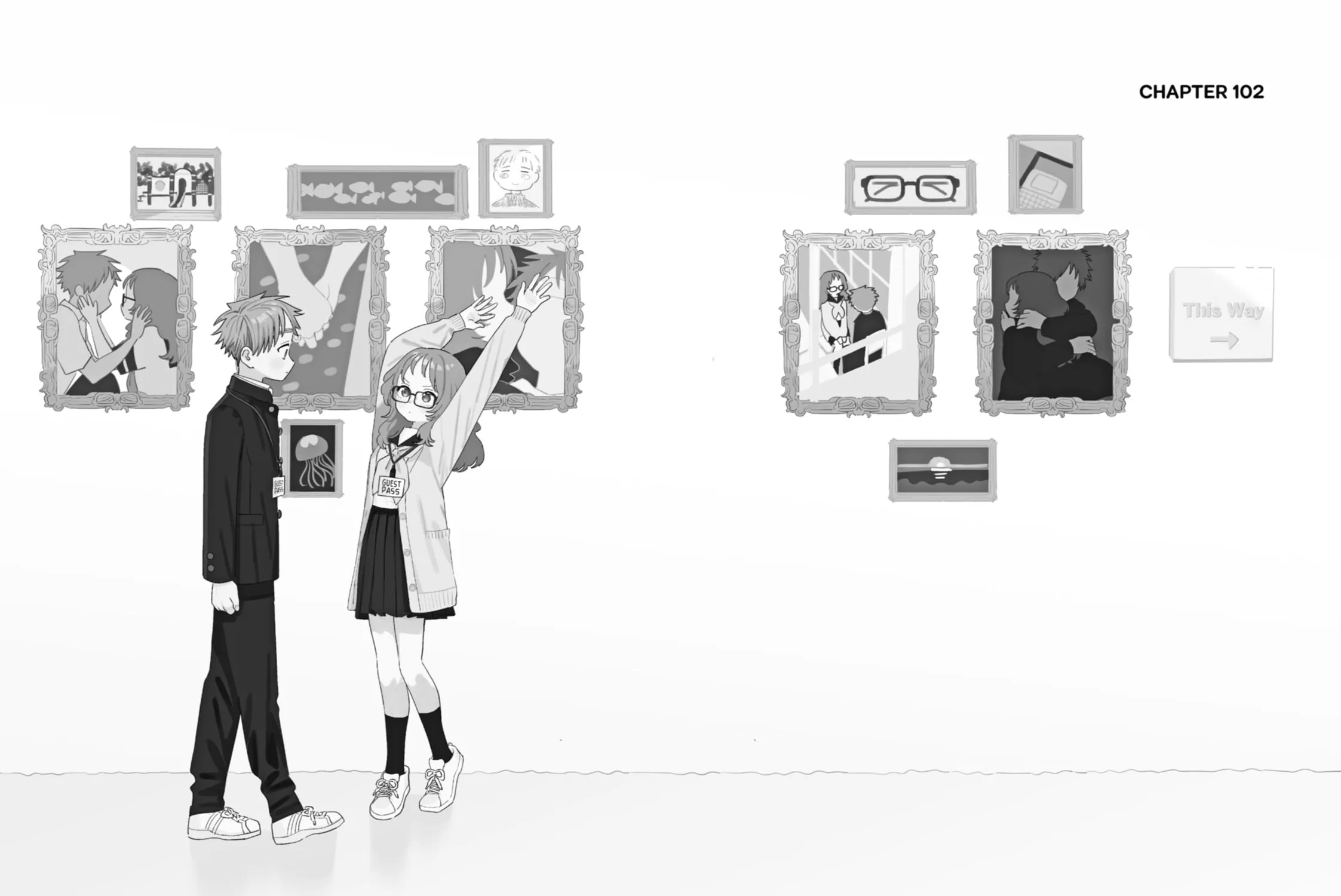 The Girl I Like Forgot Her Glasses Chapter 102 page 3 - 