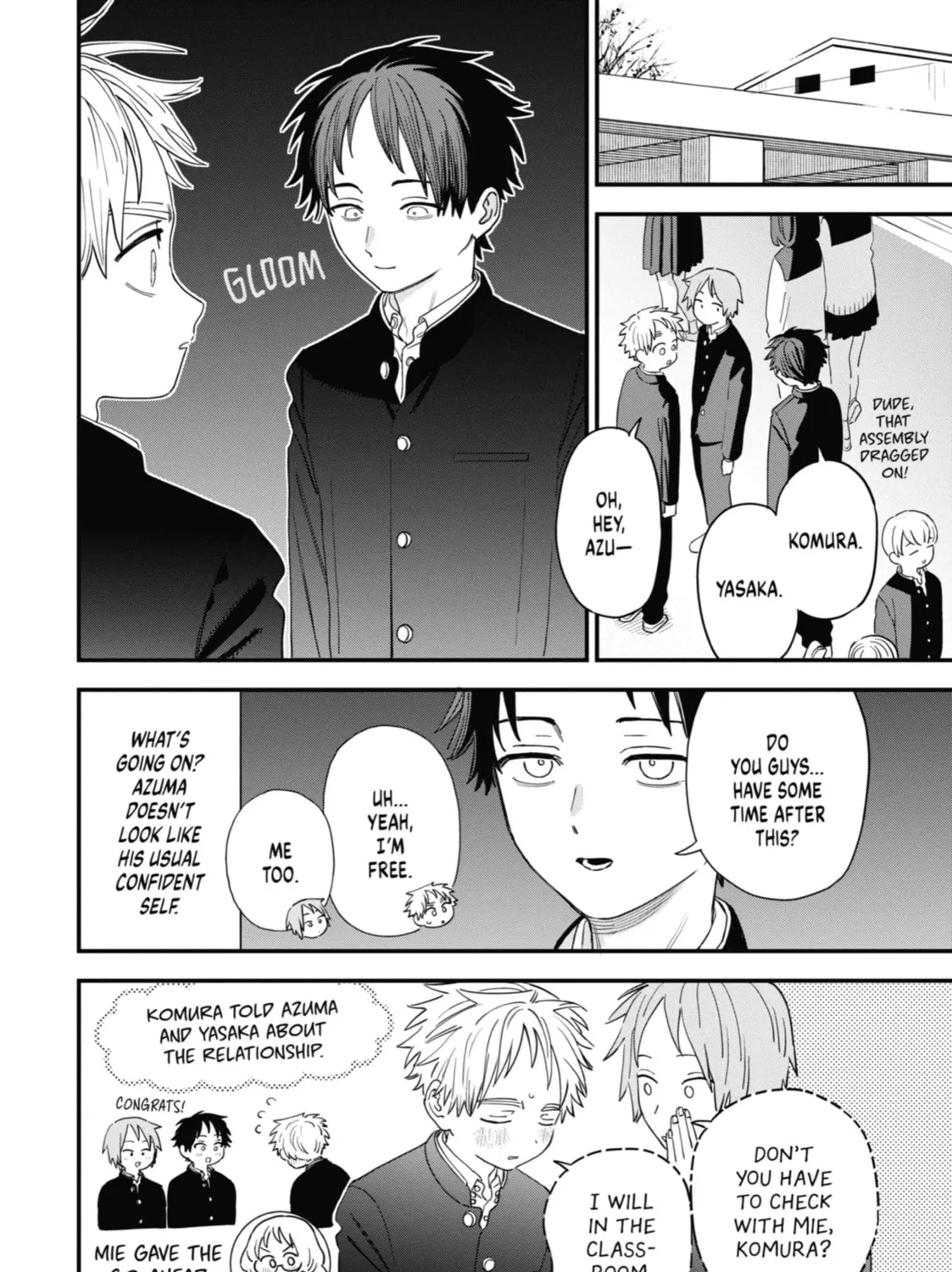 The Girl I Like Forgot Her Glasses Chapter 103 page 3 - 