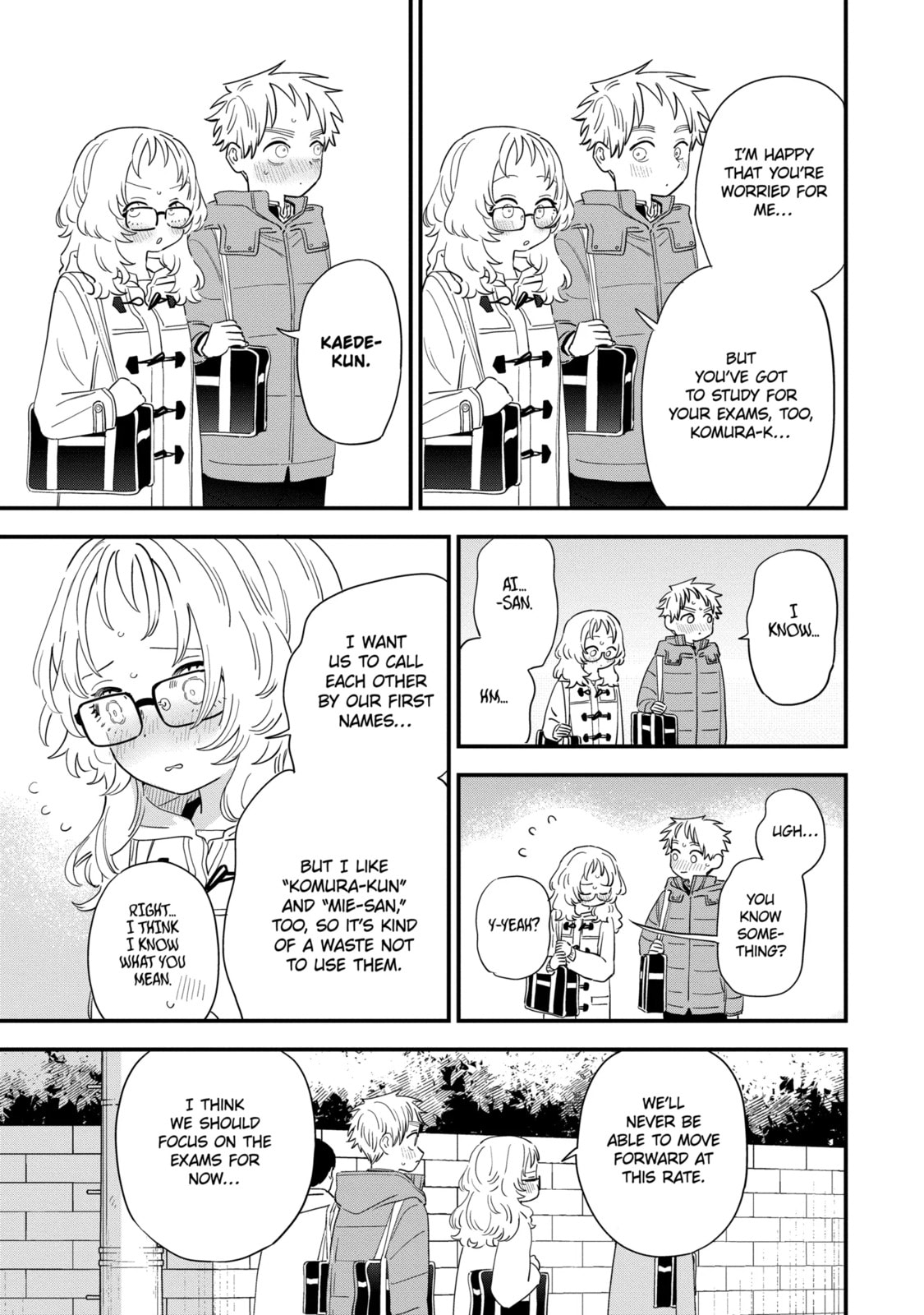 The Girl I Like Forgot Her Glasses Chapter 104.1 page 3 - 