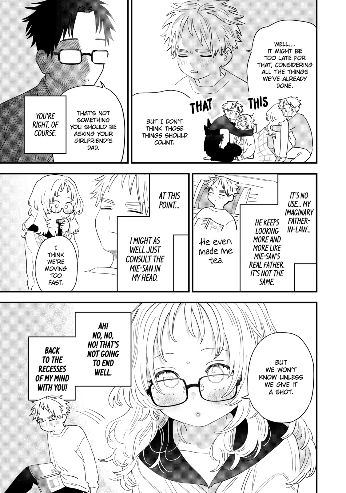 The Girl I Like Forgot Her Glasses Chapter 104.1 page 9 - 