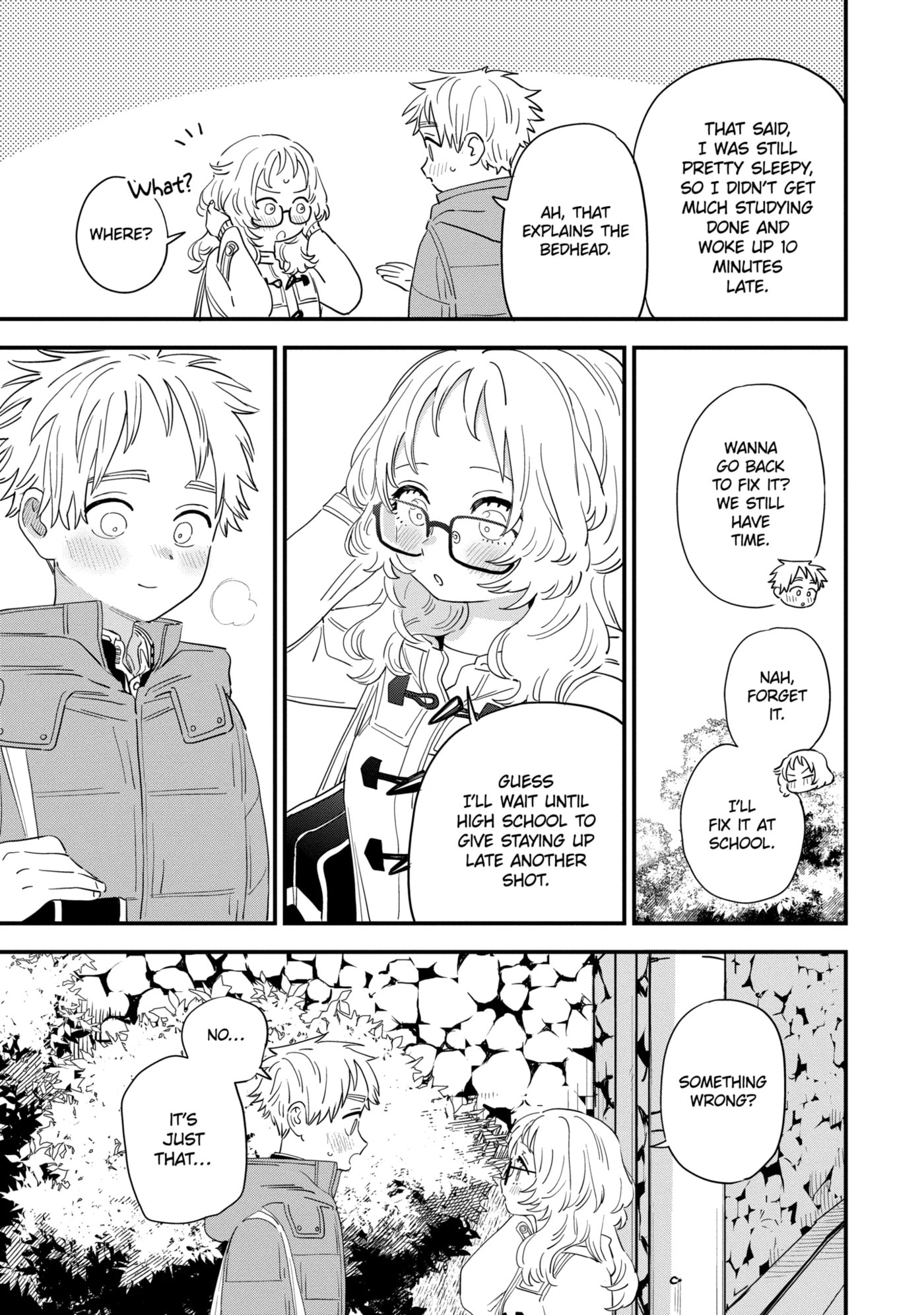 The Girl I Like Forgot Her Glasses Chapter 104.2 page 1 - 