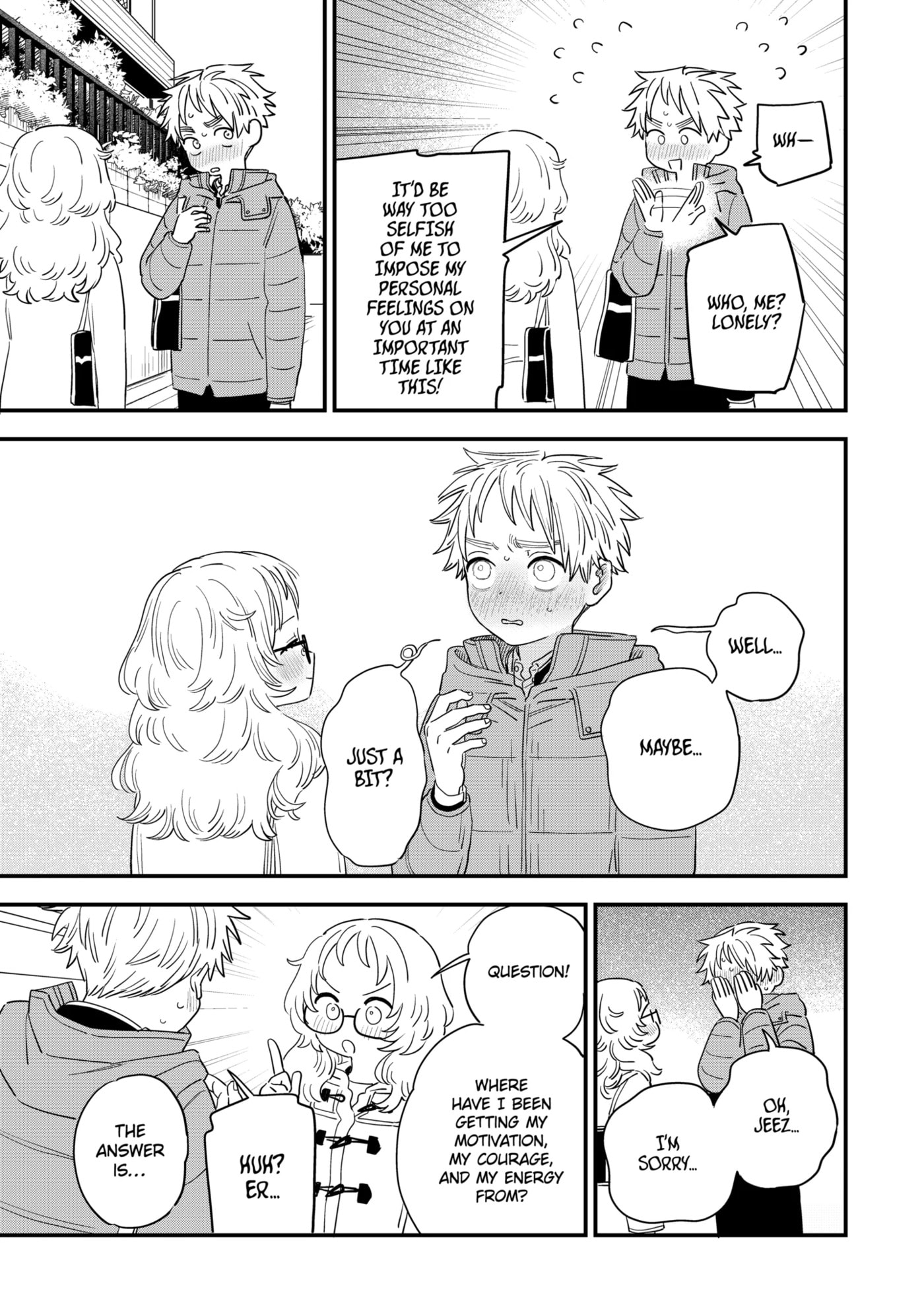 The Girl I Like Forgot Her Glasses Chapter 104.2 page 3 - 