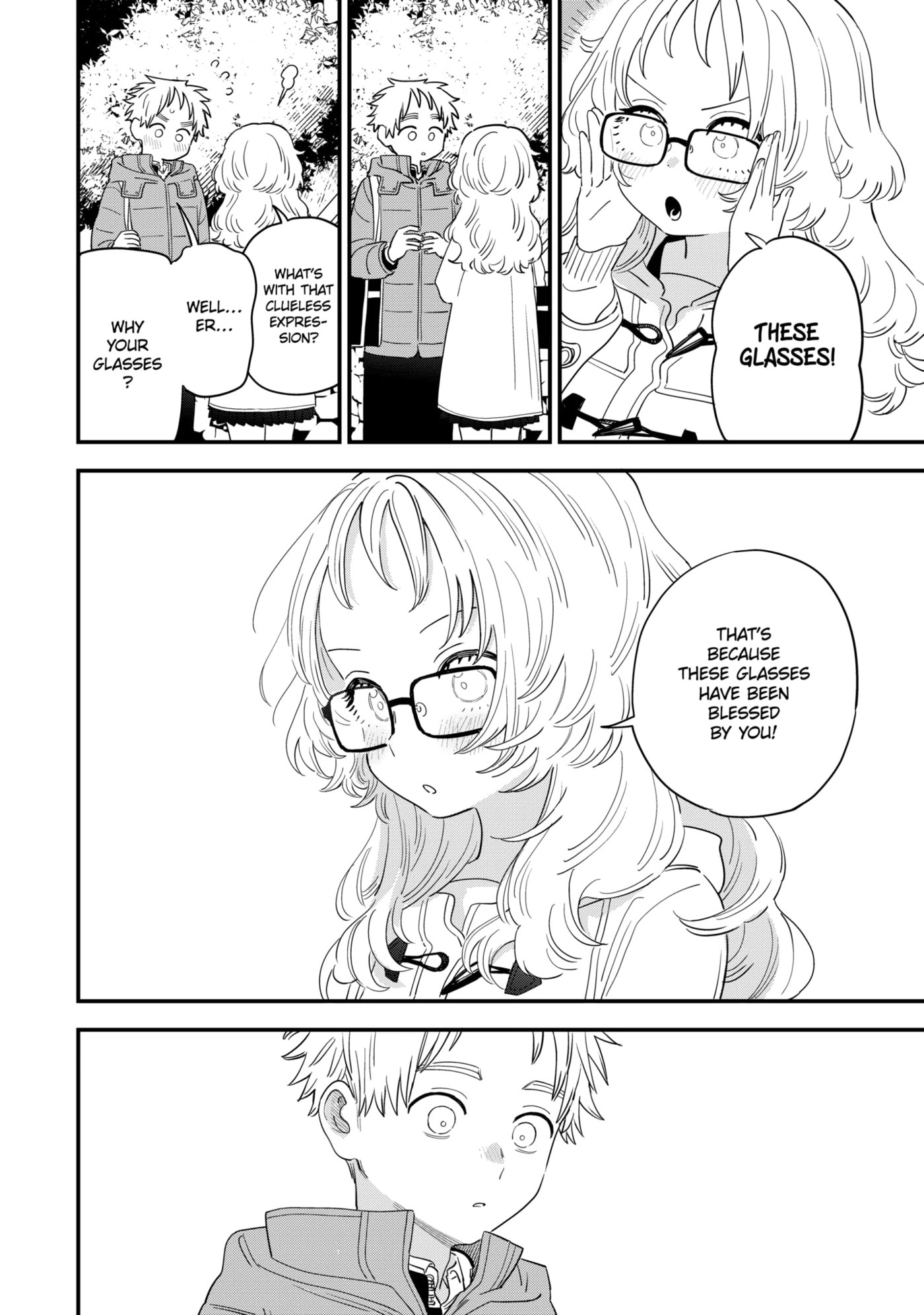The Girl I Like Forgot Her Glasses Chapter 104.2 page 4 - 