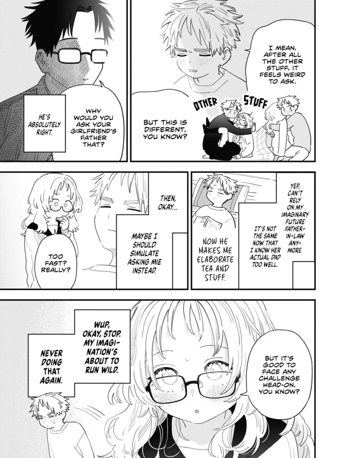 The Girl I Like Forgot Her Glasses Chapter 104 page 17 - 